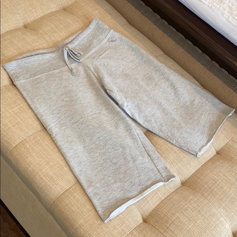 Gray long shorts